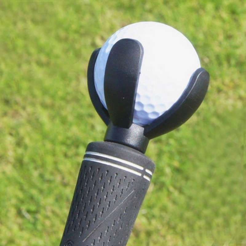 Promo 4Prong Golf Ball Pickup Claw Sucker Putter Grip Retriever Attachable Grabber Diskon