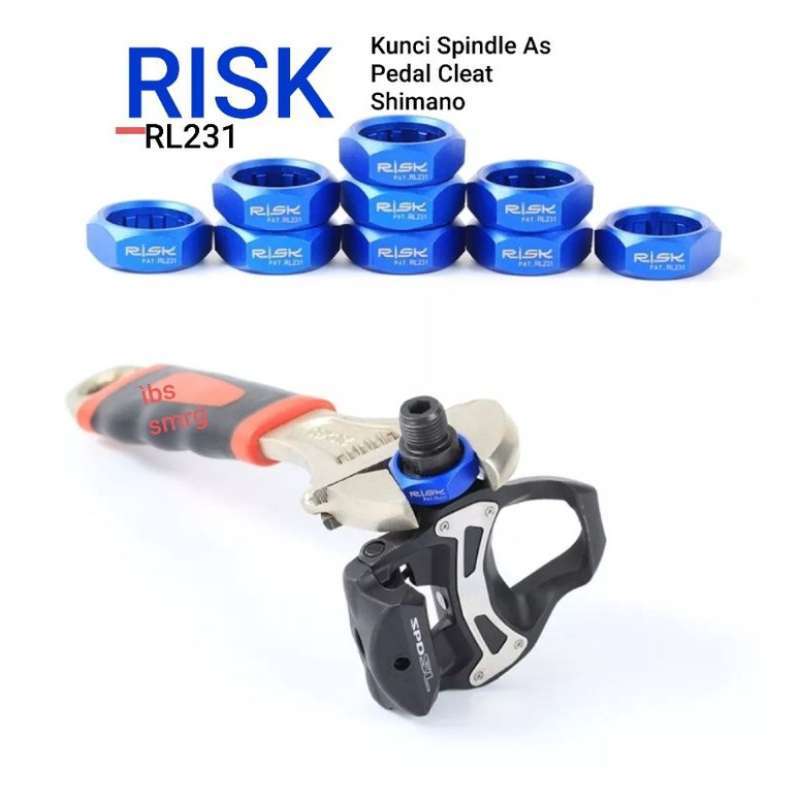 Jual Risk Kunci Buka Pedal Cleat MTB Roadbike Pedals Road Bike Tool