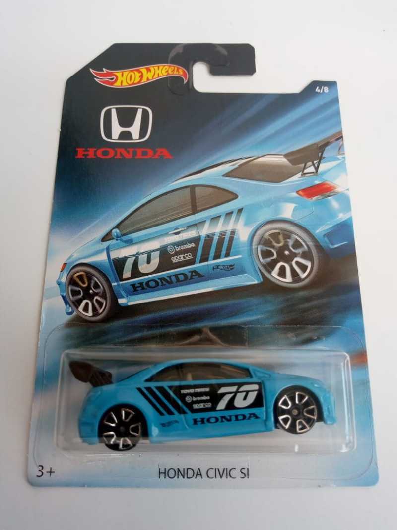Jual Hot Wheels Honda Civic SI Blue Honda Series di Seller