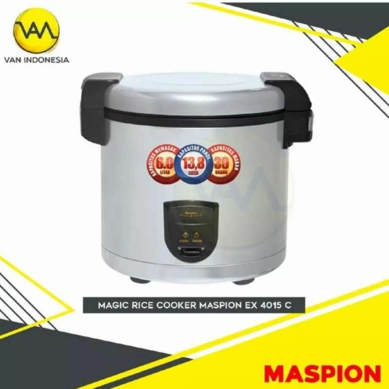 Promo Rice cooker Maspion 10 liter/6 liter beras EX 4015C jumbo