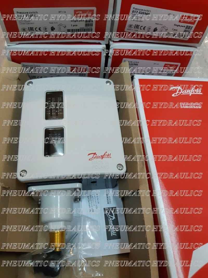 Promo DANFOSS PRESSURE SWITCH 10BAR RT116 DANFOSS RT116 Pn.017520366