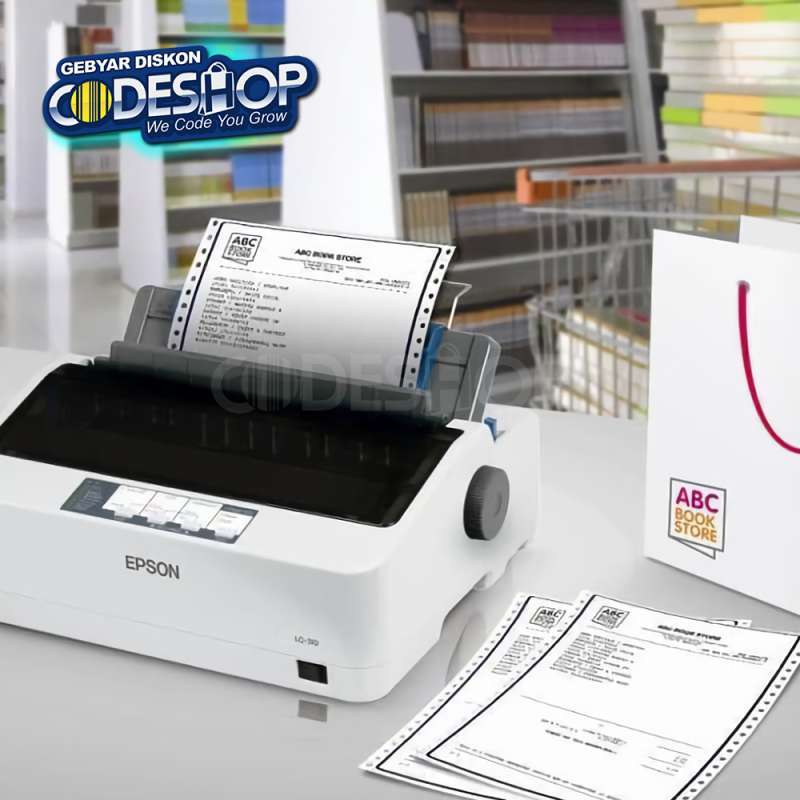 Jual Epson Lx310 Printer Dot Matrix A4 Cetak Kertas 4 Rangkap Usb Port