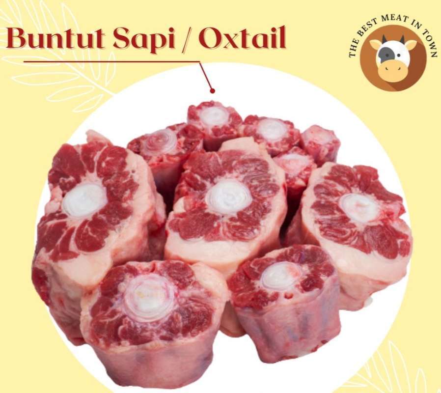 Jual Beef Oxtail Import Center Cut Tanpa Buntut / Buntut Sapi Import