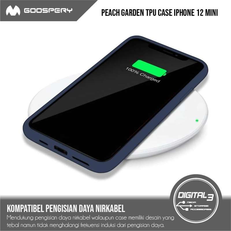 Jual Mercury Goospery Peach Garden Bumper Hard Case Iphone
