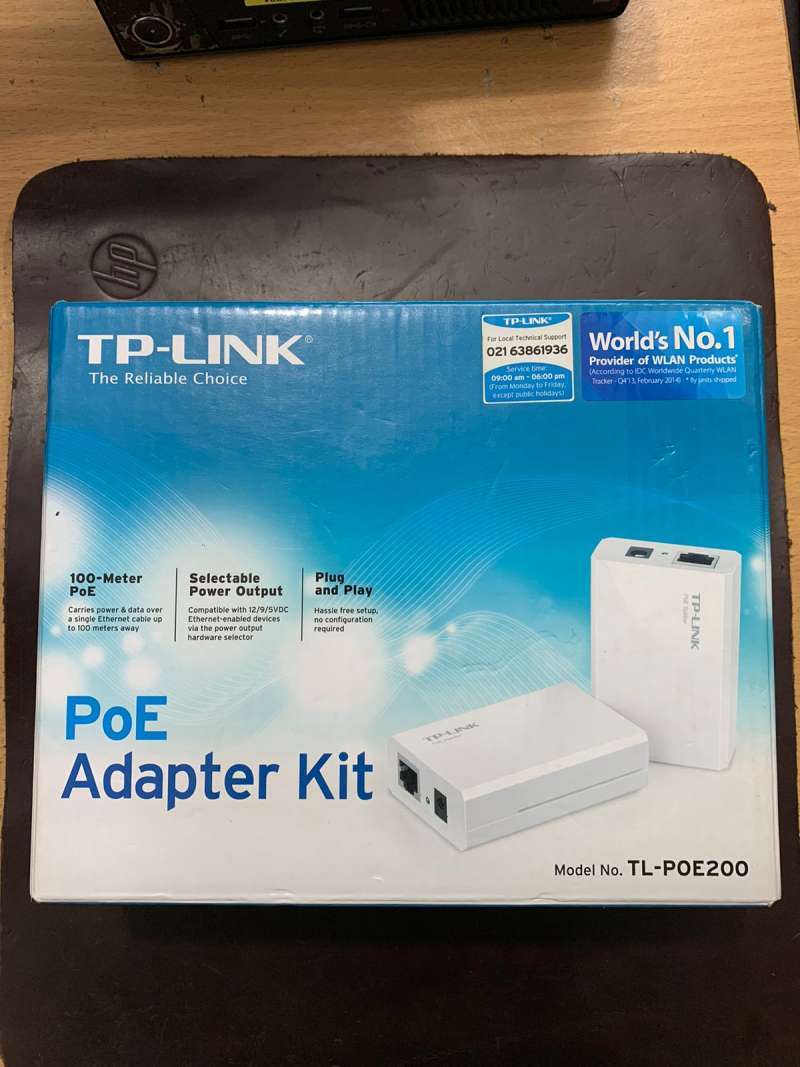 Jual Power over Adapter Kit TPLINK TLPOE200 di Seller Station