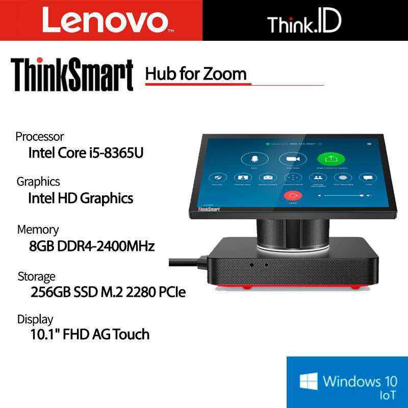 Jual Lenovo ThinkSmart Hub for Zoom i5-8365U 8GB 256GB NVMe Win10 IoT ...