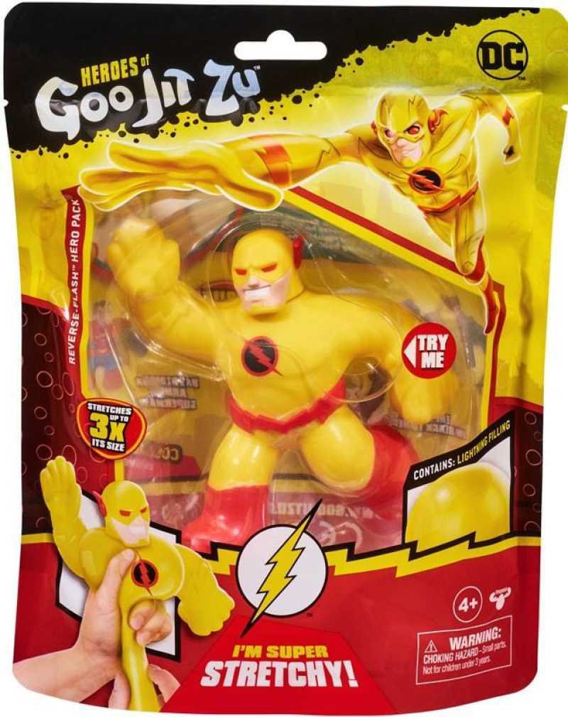 Heroes of Goo Jit Zu Dc Supagoo Batman - Supersized 8-Inch Jumbo Figure, Squishy, Stretchy, Gooey Heroes, Perfect Christmas/Birthday Present For 4 To 8 Year Olds And Superhero Fans