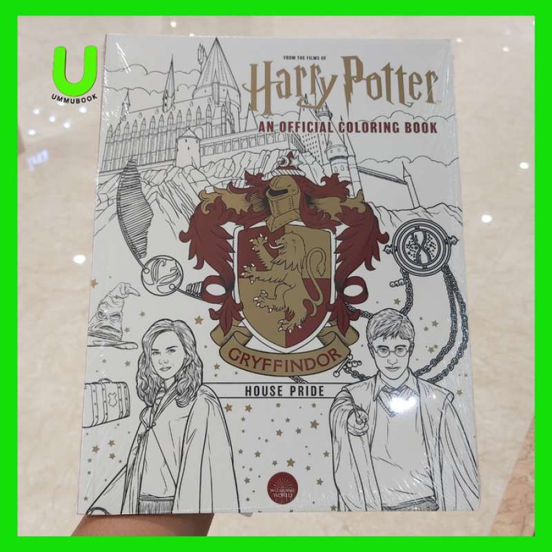 Jual Harry Potter : Gryffindor House Pride - The Official Coloring Book ...