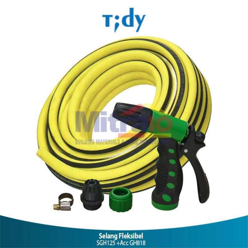 Promo TIDY SGH125 1/2X20M ULTRA FLEXIBLE HOSE+ACC GH818 Diskon 10 di