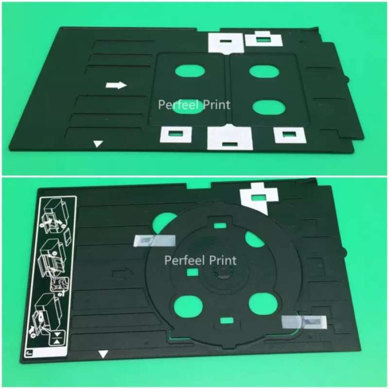 Promo Inkjet PVC ID Card / CD DVD Printer Tray For Epson CD DVD Tray