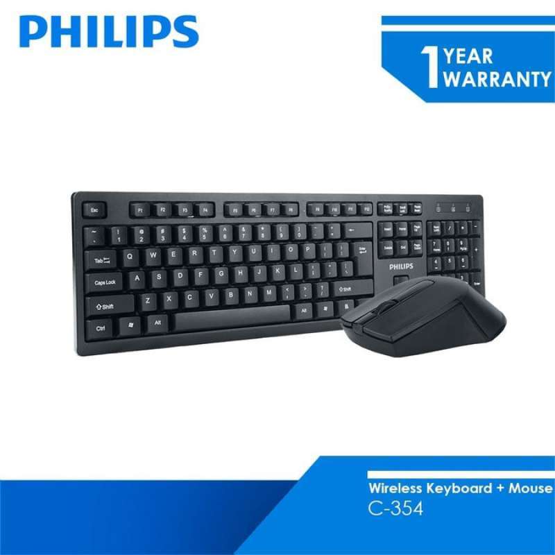 Jual Philips Wireless Keyboard C354 Mouse Combo di Seller Multi