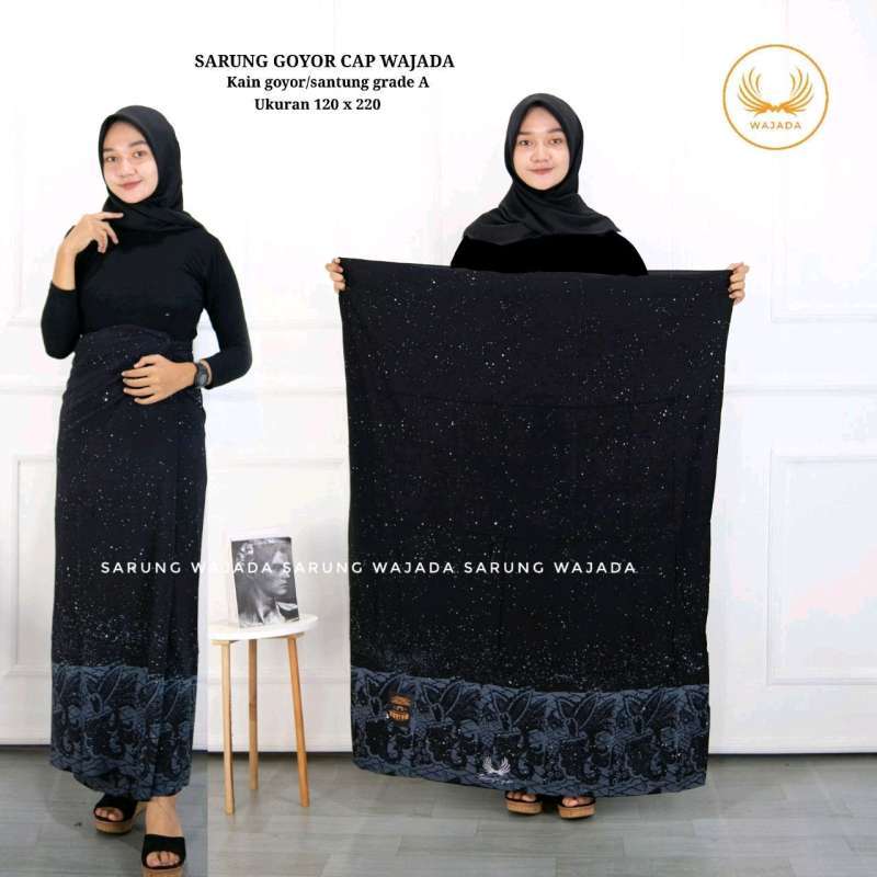 Jual Sarung Santung Wanita Motif Mbak Santri / Sarung Gloyor Wajada ...