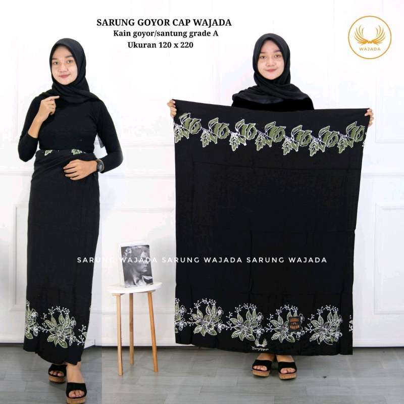 Jual Sarung Santung Wanita Motif Mbak Santri / Sarung Gloyor Wajada ...