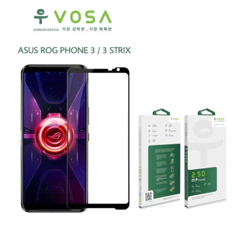 Promo TEMPERED GLASS VOSA MP EXCEED ASUS ROGPHONE 3 / 3 STRIX rog phone