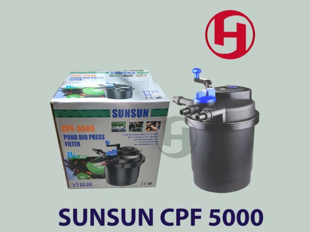 Set Filtrazione Laghetto SunSun CPF-2500 Con UVC 11W - Pompa NEO2800 Per Laghetti Fino A 6000 Litri - Foto 5