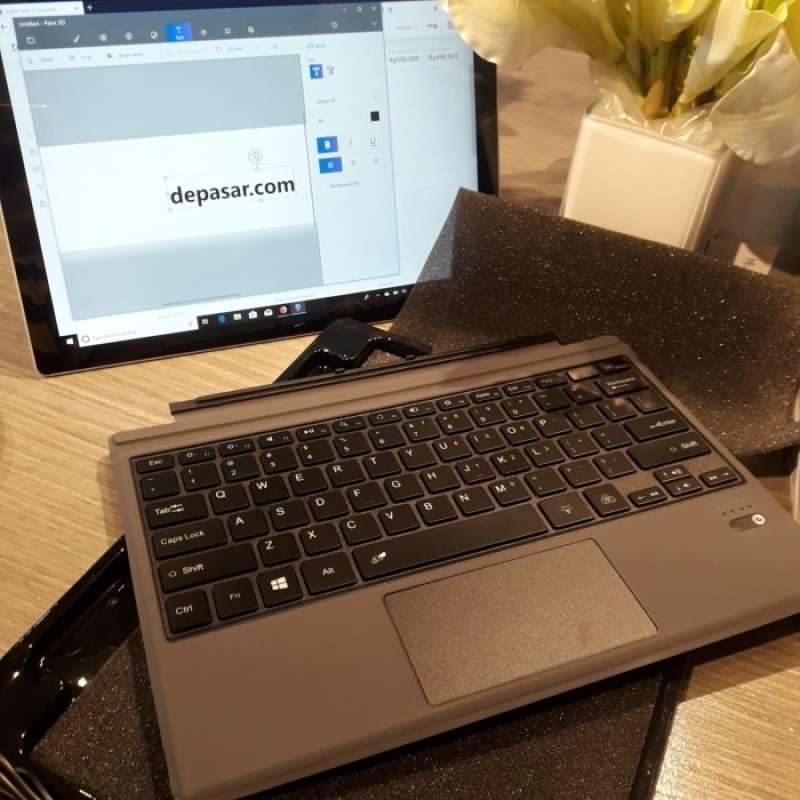 Promo keyboard keypad microsoft surface pro 3 4 5 bluetooth baru BNIB