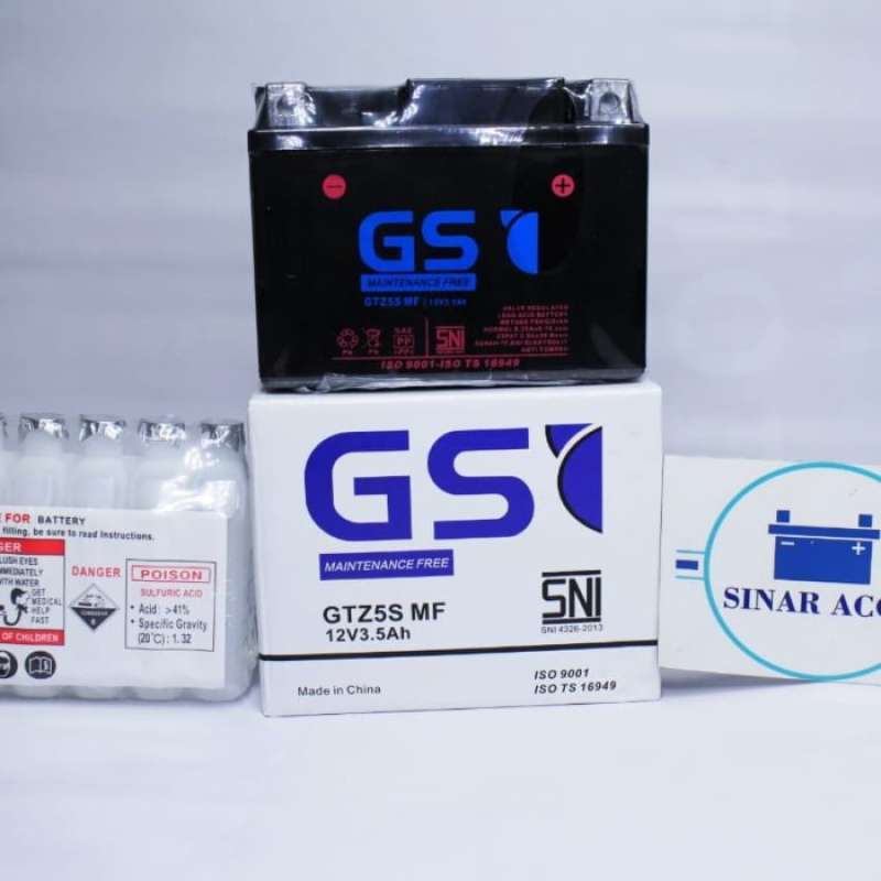 Jual Aki Motor Yamaha R-15 Gtz5s Gs Grand Sonic Di Seller Alice