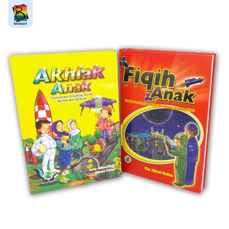Jual Buku Panduan Agama Islam - Paket Akhlak Anak Dan Fiqih Anak Di