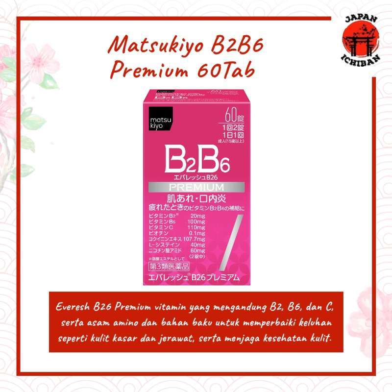 Jual Matsukiyo B2b6 60tab Vitamin Untuk Jerawat Original Japan Di