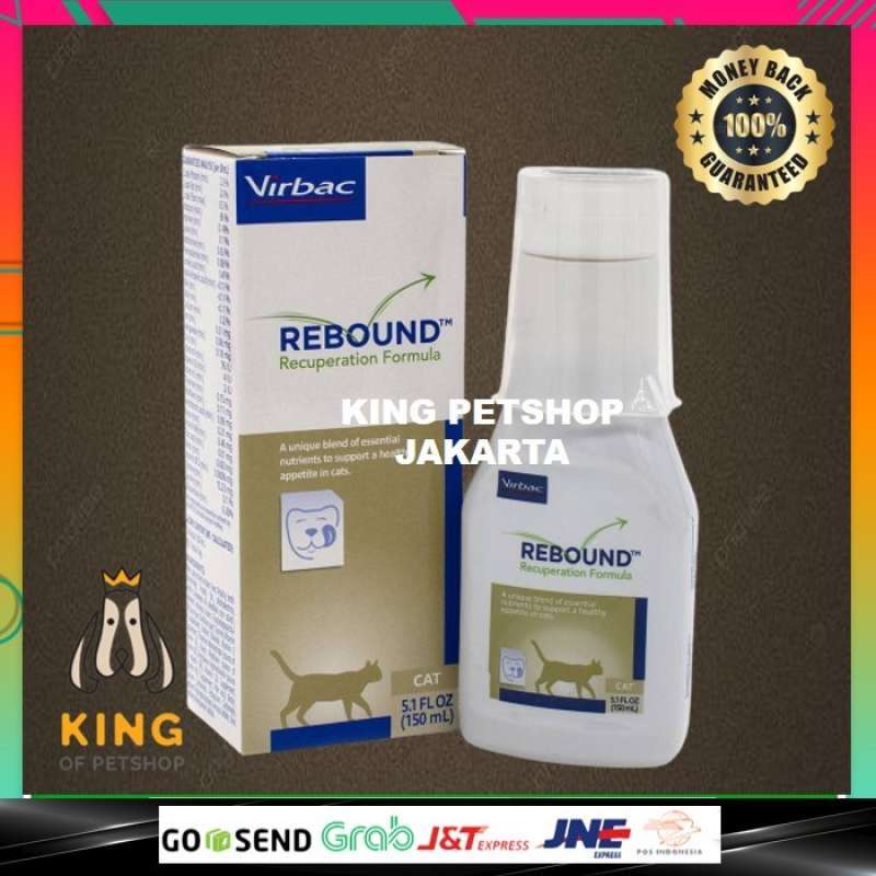 Promo VIRBAC REBOUND Vitamin penambah nafsu makan kucing (150 ml