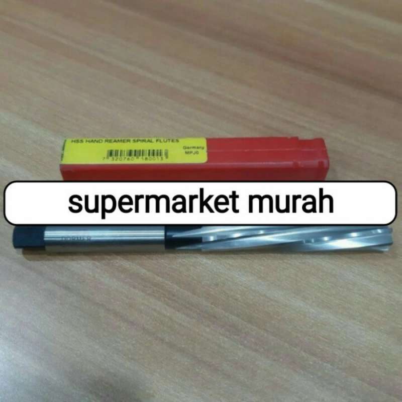 Promo MATA BOR BESI DORMER B100 HAND REAMER SPIRAL FLUTES 4.0 Diskon 23