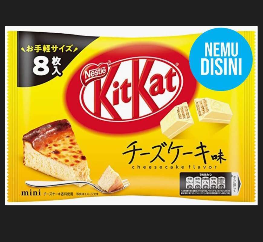 Jual Kitkat Jepang Kit Kat Import Jepang Cheese Cake Cheesecake jual-kitkat-jepang-kit-kat-import-jepang-cheese-cake-cheesecake