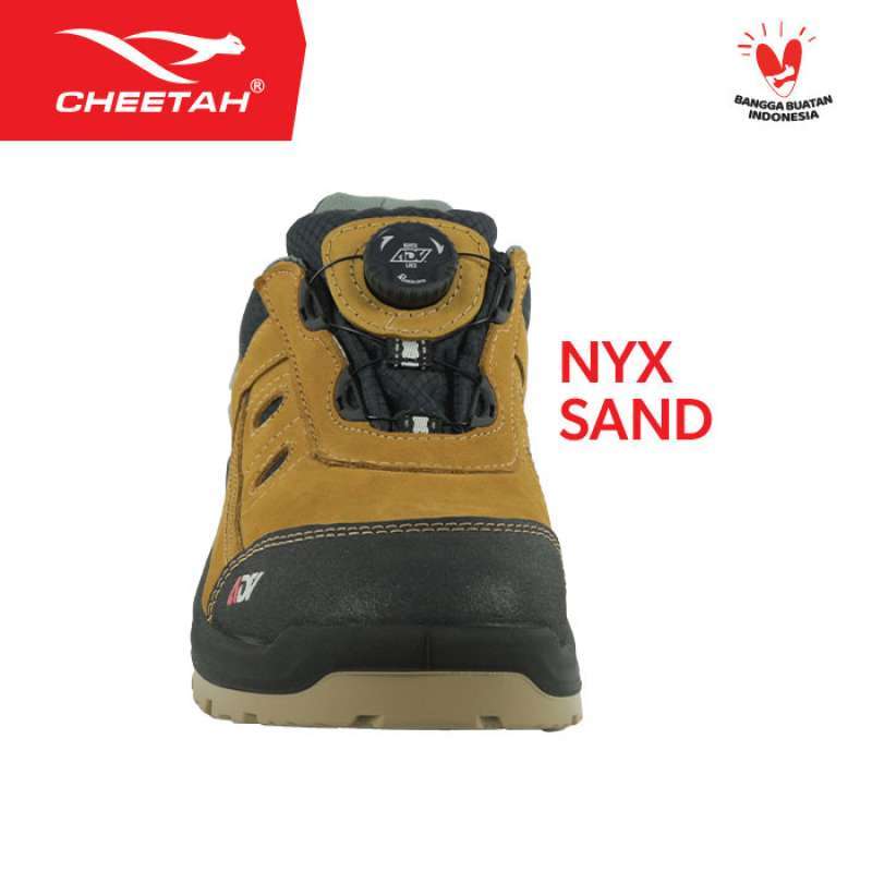 Promo Sepatu Safety Cheetah ADV Nyx Sand Diskon 9% di Seller Cheetah