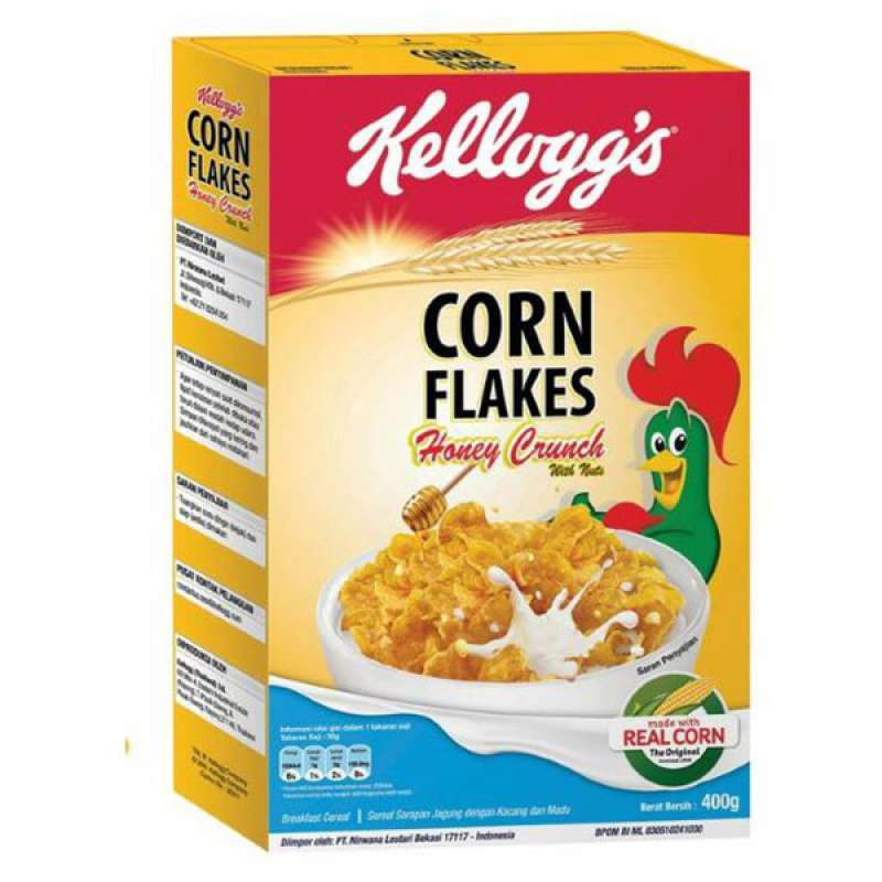 Jual KELLOGGS CORN FLAKES HONEY CRUNCH 360g di Seller Foodmart Keboen