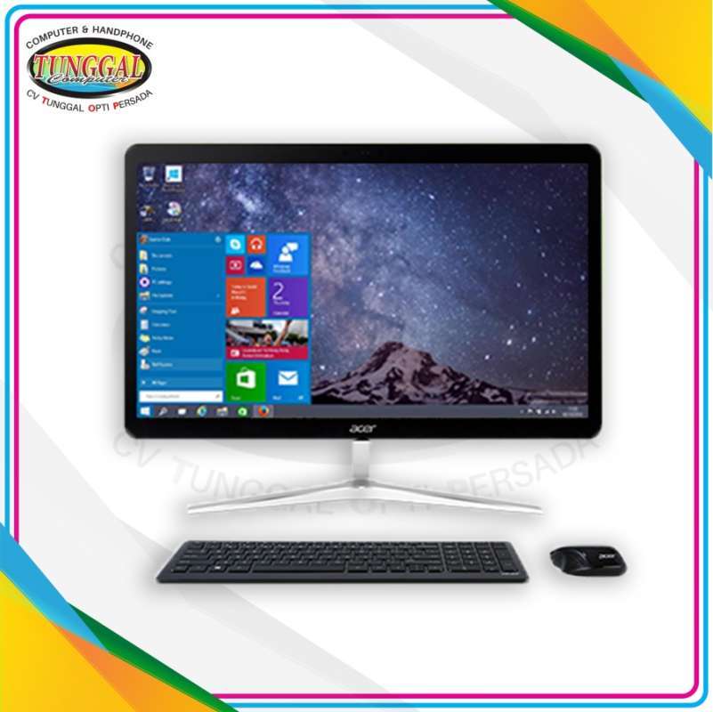 Jual PC ACER AIO Aspire U27880 Core i77500U/8GB/1TB/TOUCHSCREEN