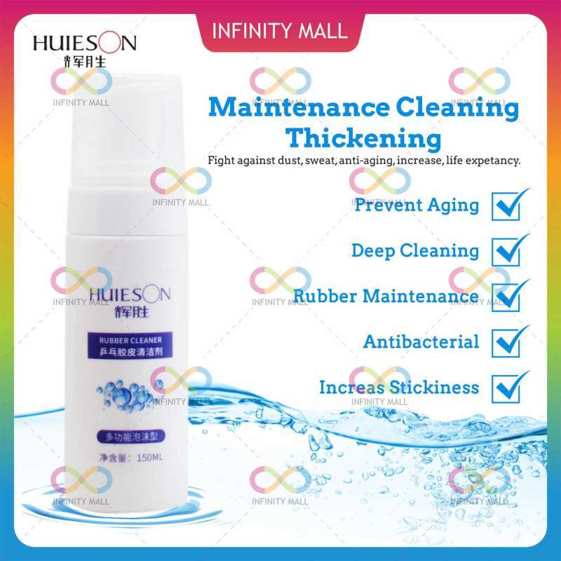 Jual Huieson Table Tennis Racket Bat Rubber Cleaner Pingpong 100ml