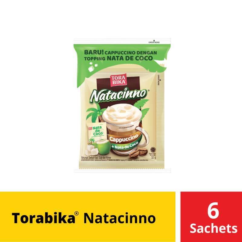 Jual Torabika Natacinno 6 Sachets @72 Gr Terbaru September 2021 harga
