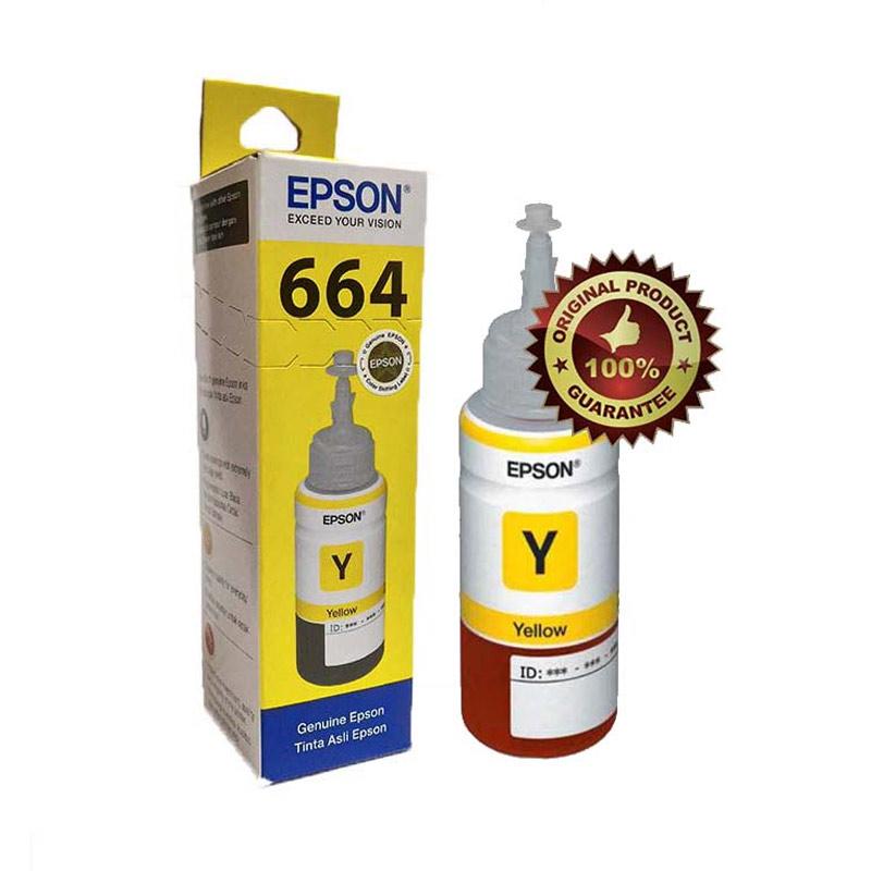 Tinta Botol Epson Yellow - Jual Epson Original T6644 Set Tinta Botol Yellow 4pcs tinta botol epson yellow jual epson original t6644 set tinta botol yellow 4pcs