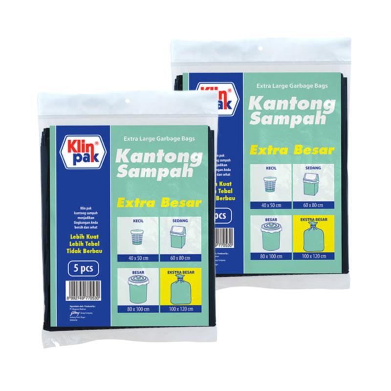Jual KLIN PAK Extra Besar Kantong Sampah [100 x 120 m/2