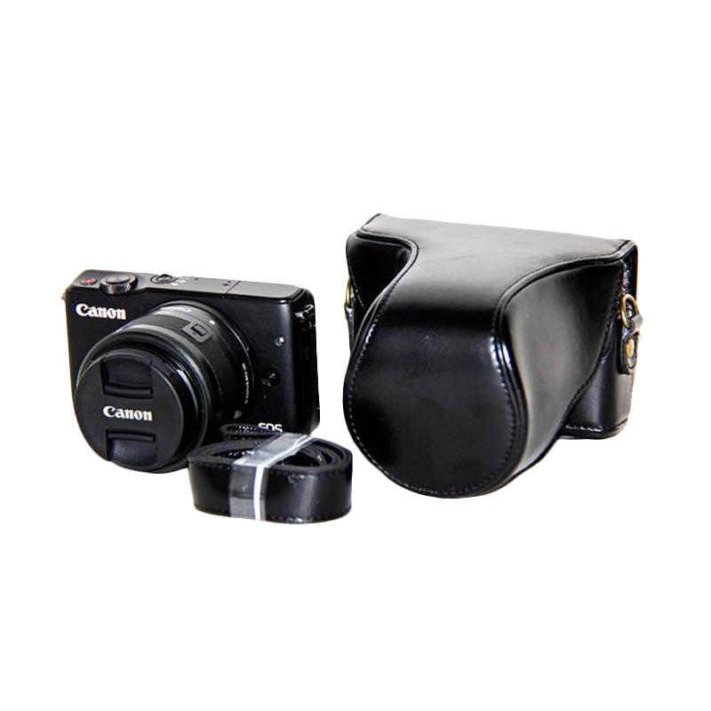 jual universal leather for canon eos m10 kit 15 45mm jual universal leather for canon eos m10 kit 15 45mm