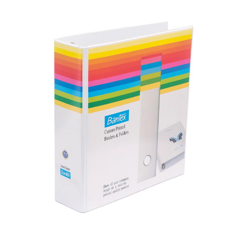 Jual Bantex #8762 07 A4    Insert Ring Binder - White [4 Ring