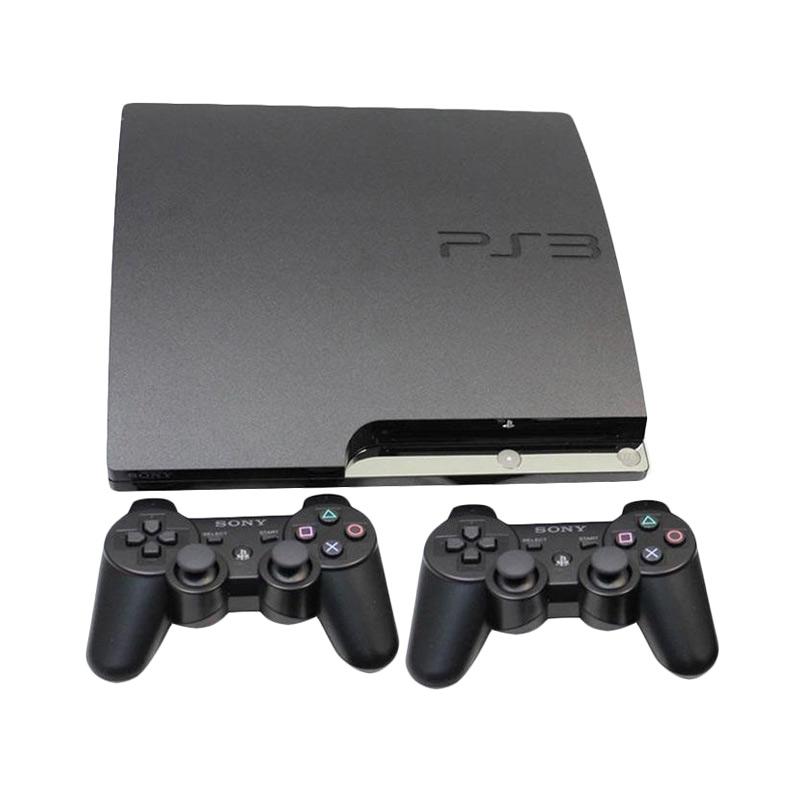 Jual Sony Ps3 Slim CFW HDD 160Gb JPG dan 2 Stik wireless di Seller
