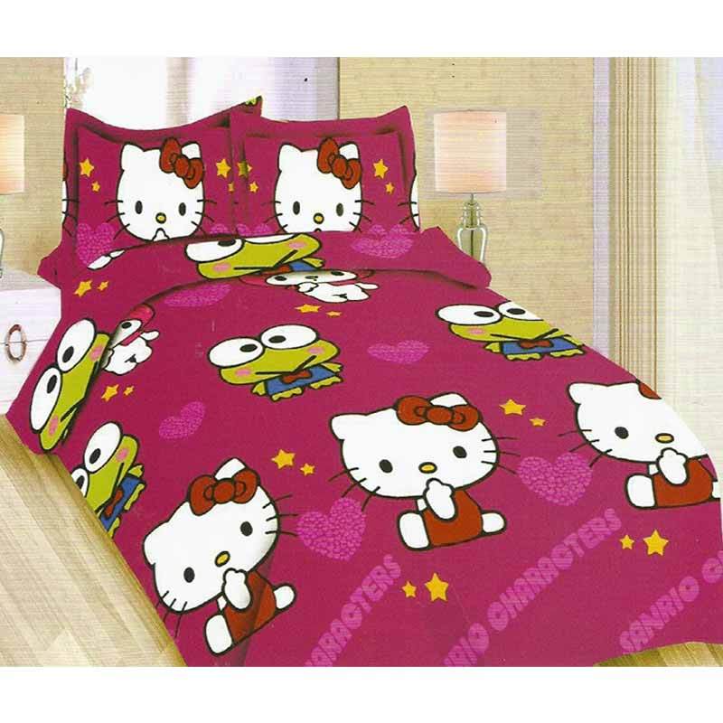 Jual iBonitai Hellokitty Keroppi Set iSpreii 180 x 200 cm 