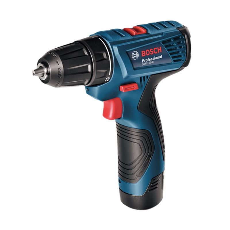 Jual Bosch Cordless Drill GSR 120-LI Nirkabel Mesin Bor