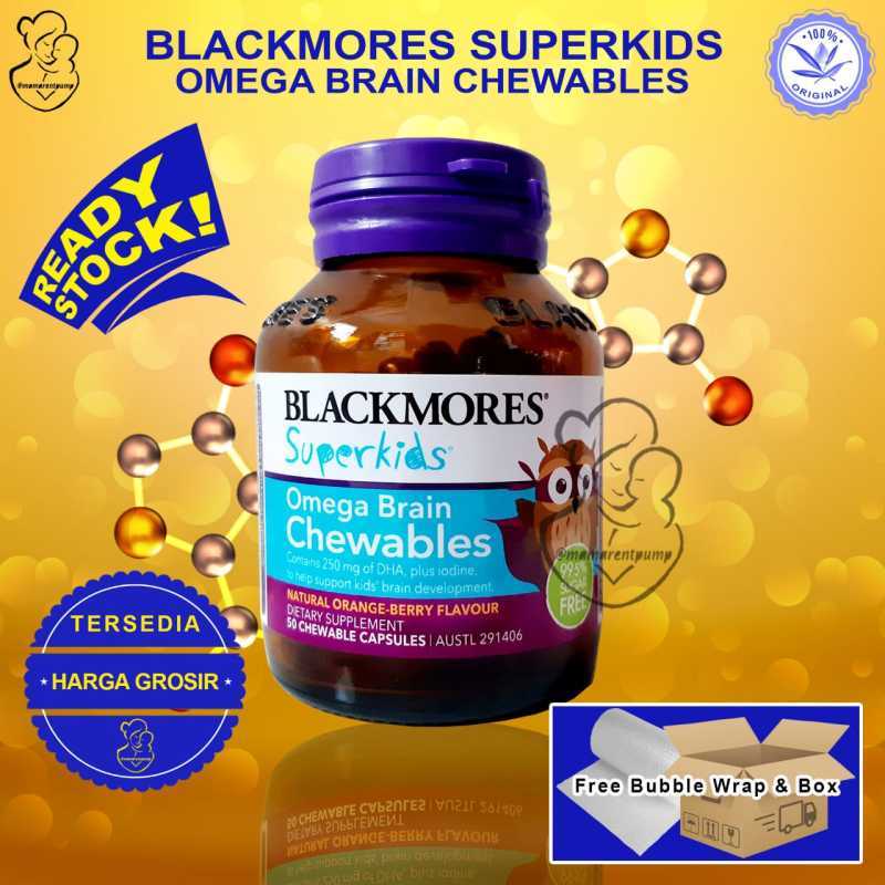 Jual Blackmores Superkids OMEGA BRAIN chewables 60 tablet vit vitamin