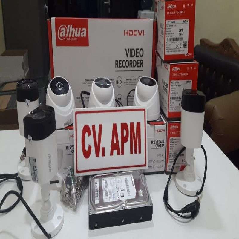 Jual CCTV 4 Kamera Merk DAHUA plus pasang di TIGARAKSA