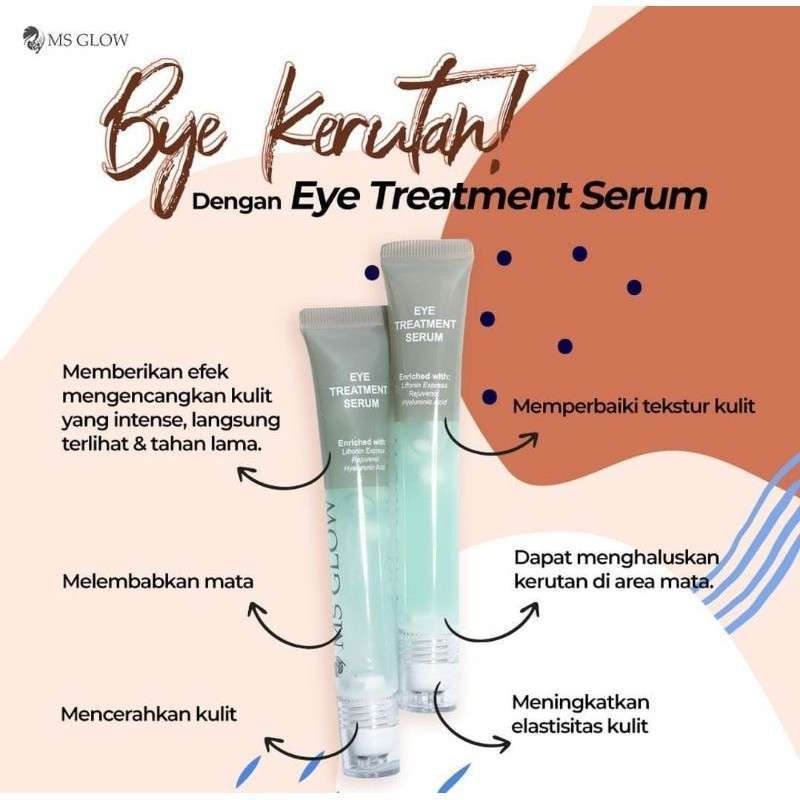 Jual Ms Glow Eye Treatment Serum di Seller Ms Glow Melaya Jembrana Bali