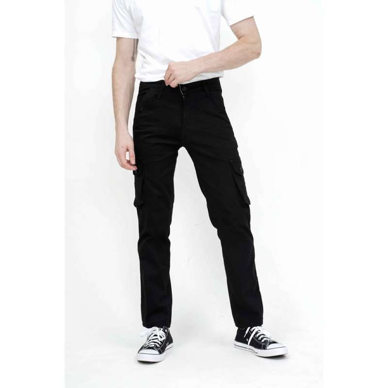 Promo houseofcuff celana cargo panjang kargo slim fit celana chino