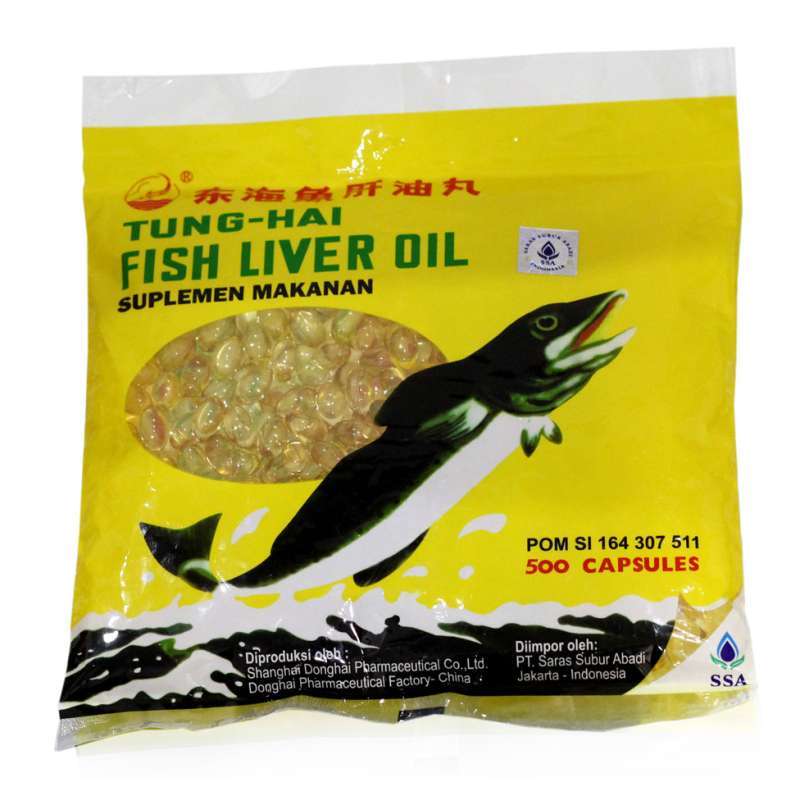 Jual Tung Hai Fish Liver Oil 500 kapsul di Seller gogobli Gelora