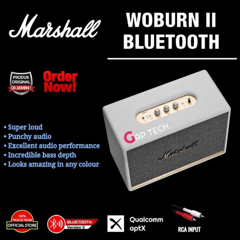 Promo Marshall Woburn II / Woburn 2 Bluetooth Wireless Home Bluetooth