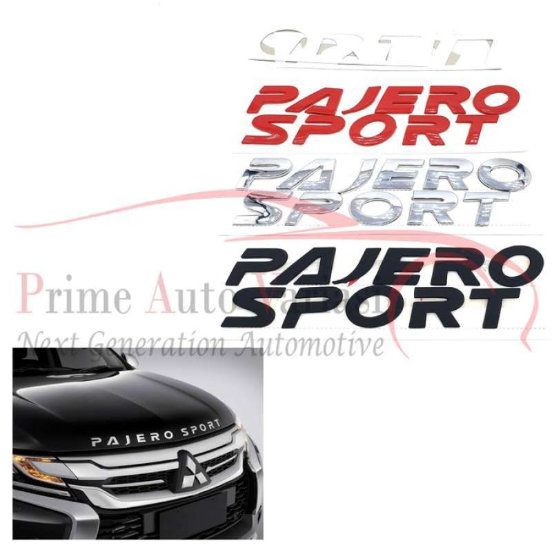 Jual Engine Hood Emblem Pajero Sport Logo Pajero Logo Kap Mesin Pajero