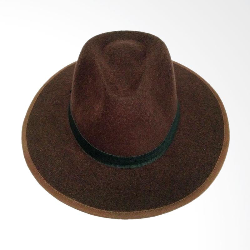 Jual D & D Hat Collection Fedora Panama Wide Brim Hat 