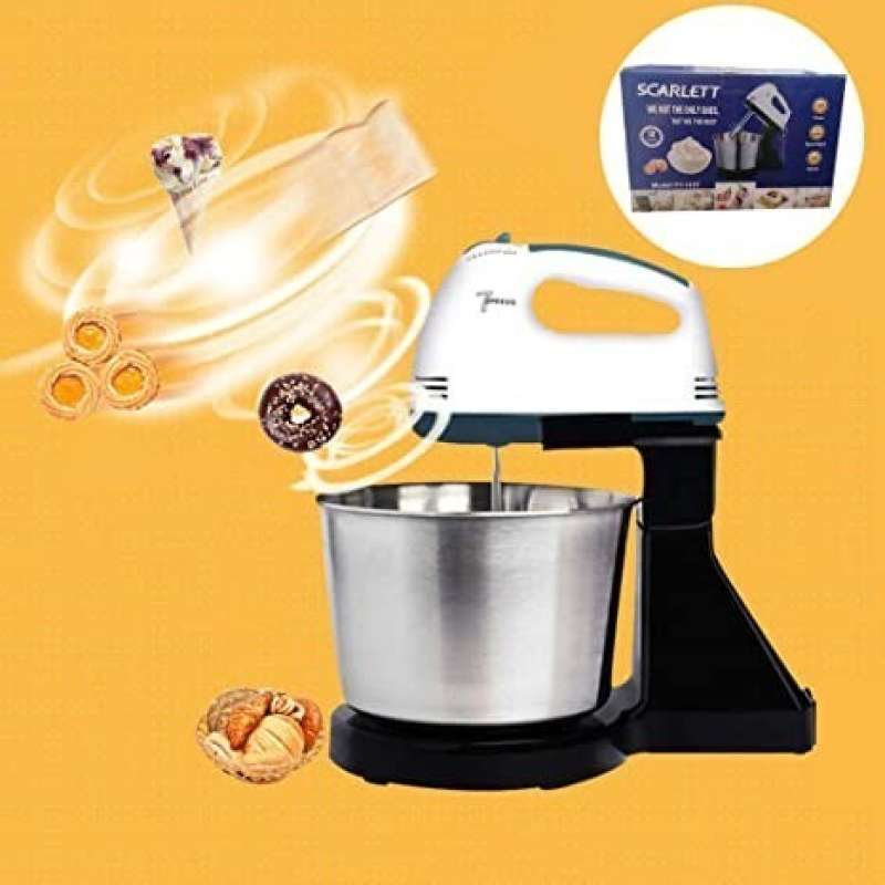 Promo Mixer Scarlett England Super Hand Mixer Mixer Kue Dengan 7 Kecepatan 100 Original