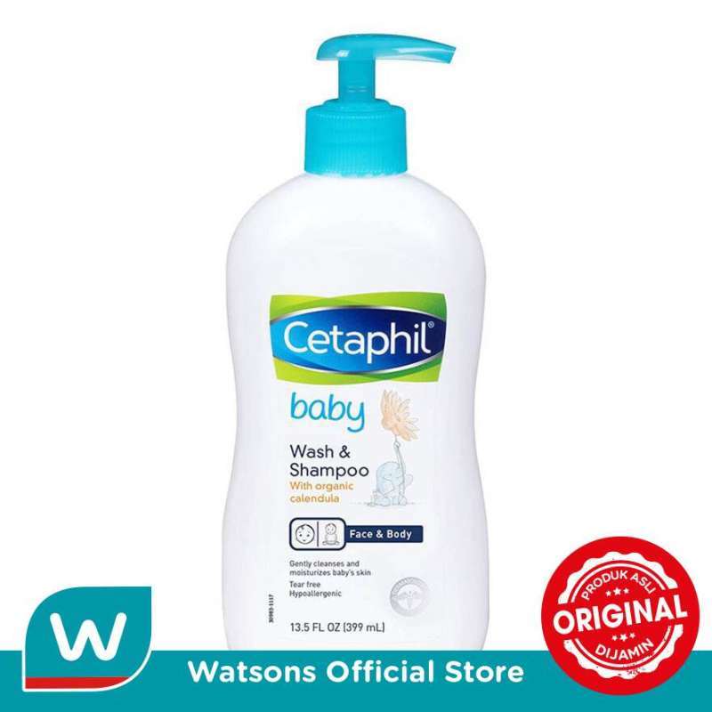 Promo Cetaphil Baby Gentle Wash and Shampoo with Calendula [400 ml