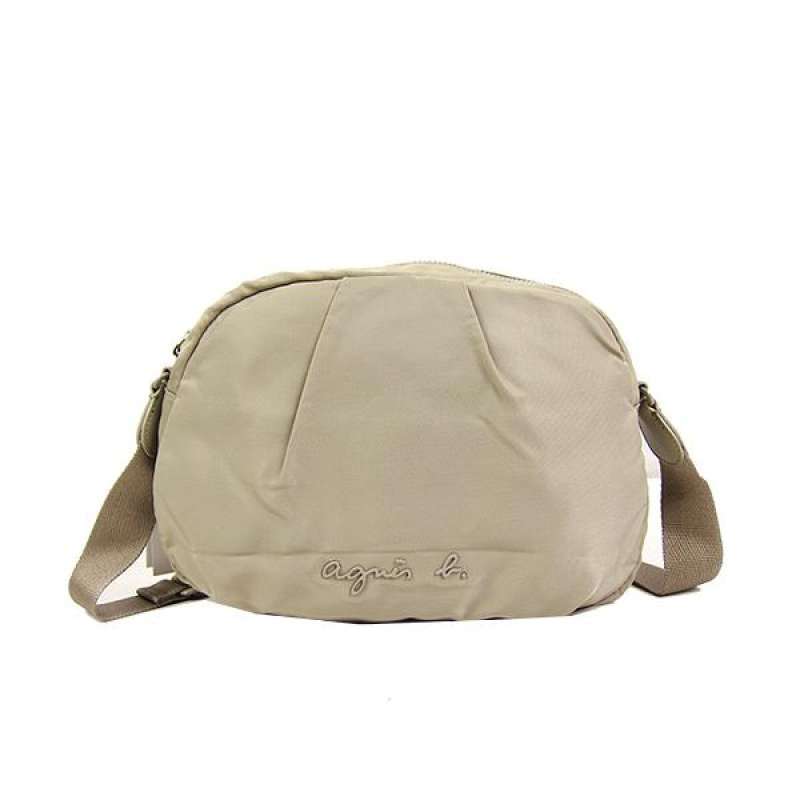 Jual (agnes b)agnes b. VOYAGE arc fold crossbody bag (large/meter) di