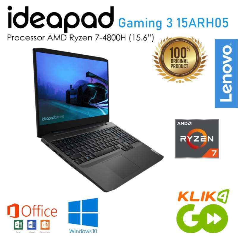 Ideapad gaming 15arh05